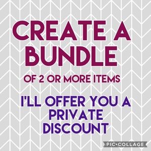 Bundle 2+ items and get a private discount offer